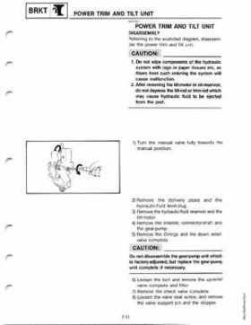 Yamaha 115-225 HP Outboards Service Manual, Page 184