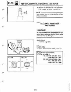 Yamaha 115-225 HP Outboards Service Manual, Page 208