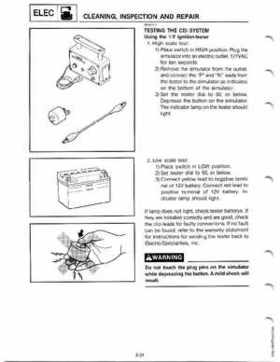 Yamaha 115-225 HP Outboards Service Manual, Page 219