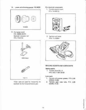 1983 Yamaha 30EN Outboards Service Manual, Page 11