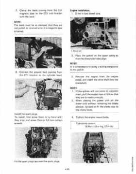 1983 Yamaha 30EN Outboards Service Manual, Page 80
