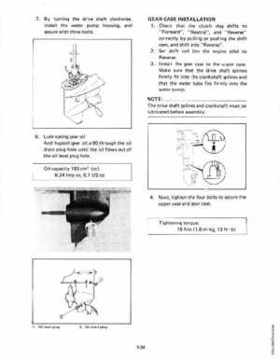 1983 Yamaha 30EN Outboards Service Manual, Page 117