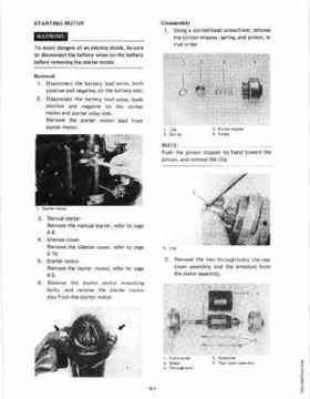 1983 Yamaha 30EN Outboards Service Manual, Page 126