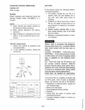 1983 Yamaha 30EN Outboards Service Manual, Page 131