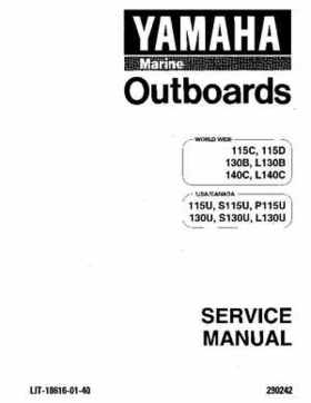 1996-2006 Yamaha 115-140HP Outboards Service Manuals, Page 1