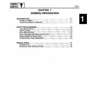 1996-2006 Yamaha 115-140HP Outboards Service Manuals, Page 8