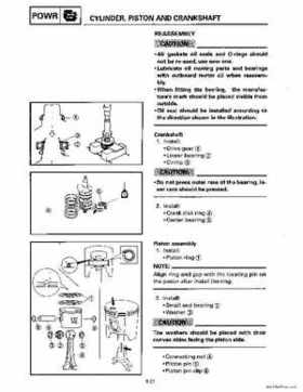 1996-2006 Yamaha 115-140HP Outboards Service Manuals, Page 81