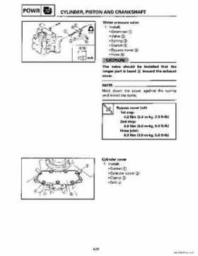 1996-2006 Yamaha 115-140HP Outboards Service Manuals, Page 88