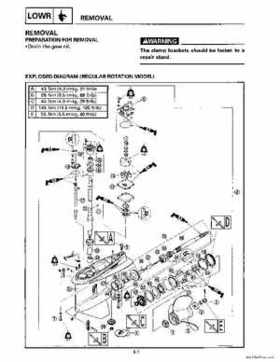 1996-2006 Yamaha 115-140HP Outboards Service Manuals, Page 92