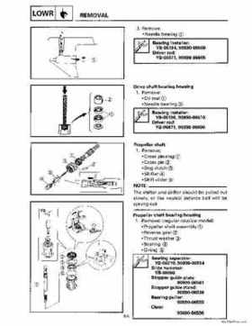 1996-2006 Yamaha 115-140HP Outboards Service Manuals, Page 99