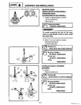 1996-2006 Yamaha 115-140HP Outboards Service Manuals, Page 122
