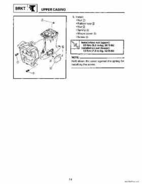 1996-2006 Yamaha 115-140HP Outboards Service Manuals, Page 141