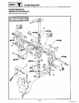1996-2006 Yamaha 115-140HP Outboards Service Manuals, Page 142
