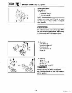 1996-2006 Yamaha 115-140HP Outboards Service Manuals, Page 148