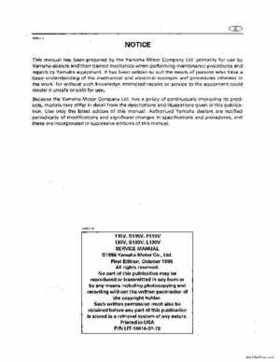 1996-2006 Yamaha 115-140HP Outboards Service Manuals, Page 184