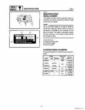 1996-2006 Yamaha 115-140HP Outboards Service Manuals, Page 191