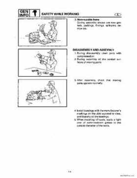 1996-2006 Yamaha 115-140HP Outboards Service Manuals, Page 194