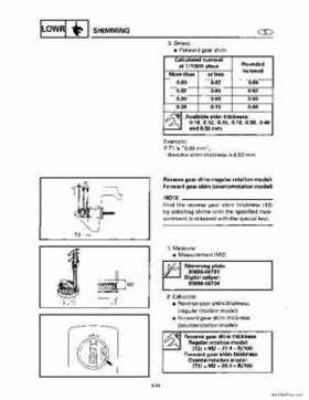 1996-2006 Yamaha 115-140HP Outboards Service Manuals, Page 297