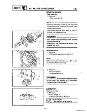 1996-2006 Yamaha 115-140HP Outboards Service Manuals, Page 325