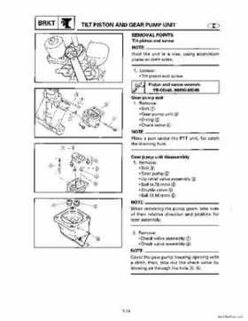 1996-2006 Yamaha 115-140HP Outboards Service Manuals, Page 329