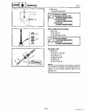 1996-2006 Yamaha 115-140HP Outboards Service Manuals, Page 485