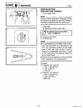 1996-2006 Yamaha 115-140HP Outboards Service Manuals, Page 492