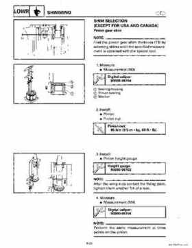1996-2006 Yamaha 115-140HP Outboards Service Manuals, Page 498