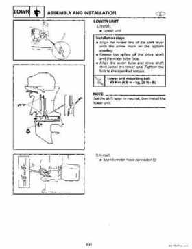1996-2006 Yamaha 115-140HP Outboards Service Manuals, Page 516