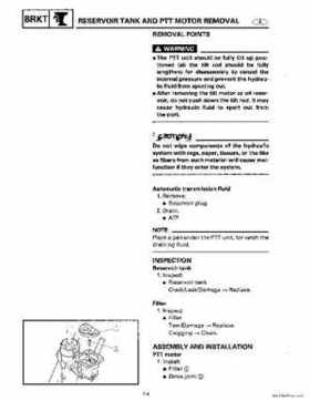 1996-2006 Yamaha 115-140HP Outboards Service Manuals, Page 524