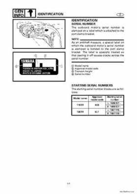 1996-2006 Yamaha 115-140HP Outboards Service Manuals, Page 811