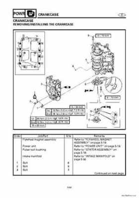 1996-2006 Yamaha 115-140HP Outboards Service Manuals, Page 932