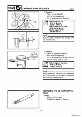 1996-2006 Yamaha 115-140HP Outboards Service Manuals, Page 944