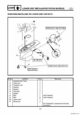 1996-2006 Yamaha 115-140HP Outboards Service Manuals, Page 955
