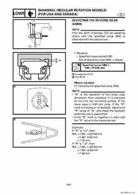 1996-2006 Yamaha 115-140HP Outboards Service Manuals, Page 1015
