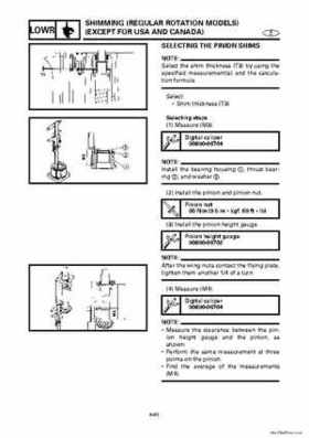 1996-2006 Yamaha 115-140HP Outboards Service Manuals, Page 1017