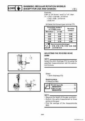 1996-2006 Yamaha 115-140HP Outboards Service Manuals, Page 1020