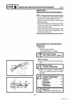 1996-2006 Yamaha 115-140HP Outboards Service Manuals, Page 1022