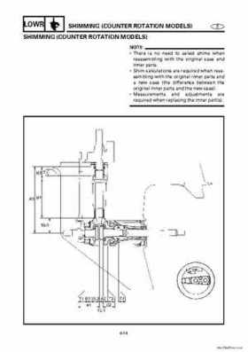 1996-2006 Yamaha 115-140HP Outboards Service Manuals, Page 1026