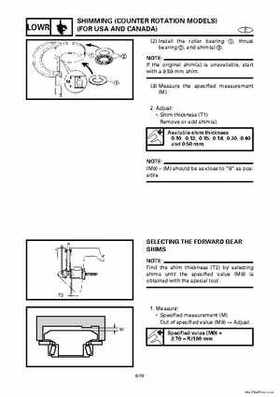 1996-2006 Yamaha 115-140HP Outboards Service Manuals, Page 1030