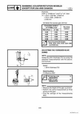 1996-2006 Yamaha 115-140HP Outboards Service Manuals, Page 1036