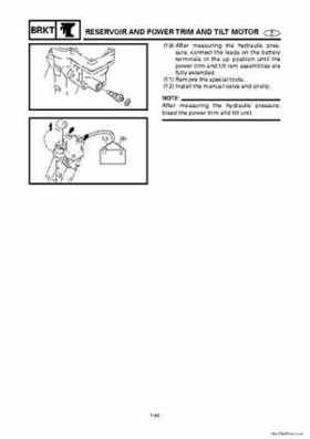 1996-2006 Yamaha 115-140HP Outboards Service Manuals, Page 1089