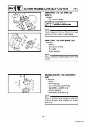 1996-2006 Yamaha 115-140HP Outboards Service Manuals, Page 1092