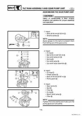 1996-2006 Yamaha 115-140HP Outboards Service Manuals, Page 1094