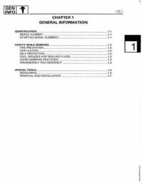 1998-2006 Yamaha F20/F25 Outboards Service Manual, Page 15