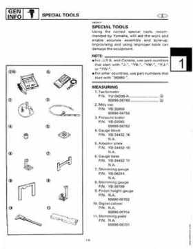 1998-2006 Yamaha F20/F25 Outboards Service Manual, Page 25