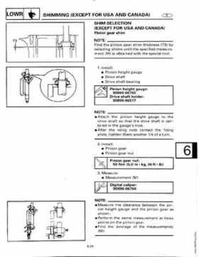 1998-2006 Yamaha F20/F25 Outboards Service Manual, Page 255