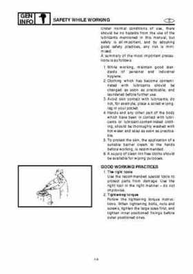 1998 Yamaha 25J, 30D, 25X, 30X outboards Factory Service Manual, Page 11
