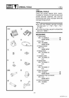 1998 Yamaha 25J, 30D, 25X, 30X outboards Factory Service Manual, Page 13