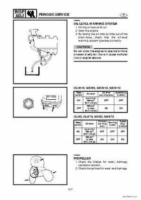 1998 Yamaha 25J, 30D, 25X, 30X outboards Factory Service Manual, Page 47