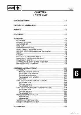 1998 Yamaha 25J, 30D, 25X, 30X outboards Factory Service Manual, Page 86